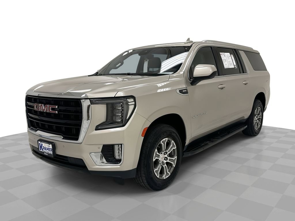Used 2023 GMC Yukon XL SLE w/ Gmc Pro Safety Plus Package RWD image 1