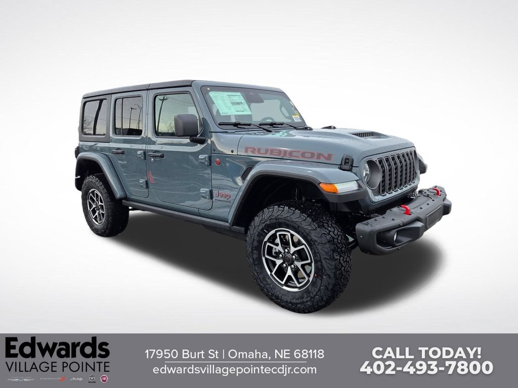 New 2026 Jeep Wrangler Unlimited Rubicon w/ Steel Bumper Group AWD/4WD image 1