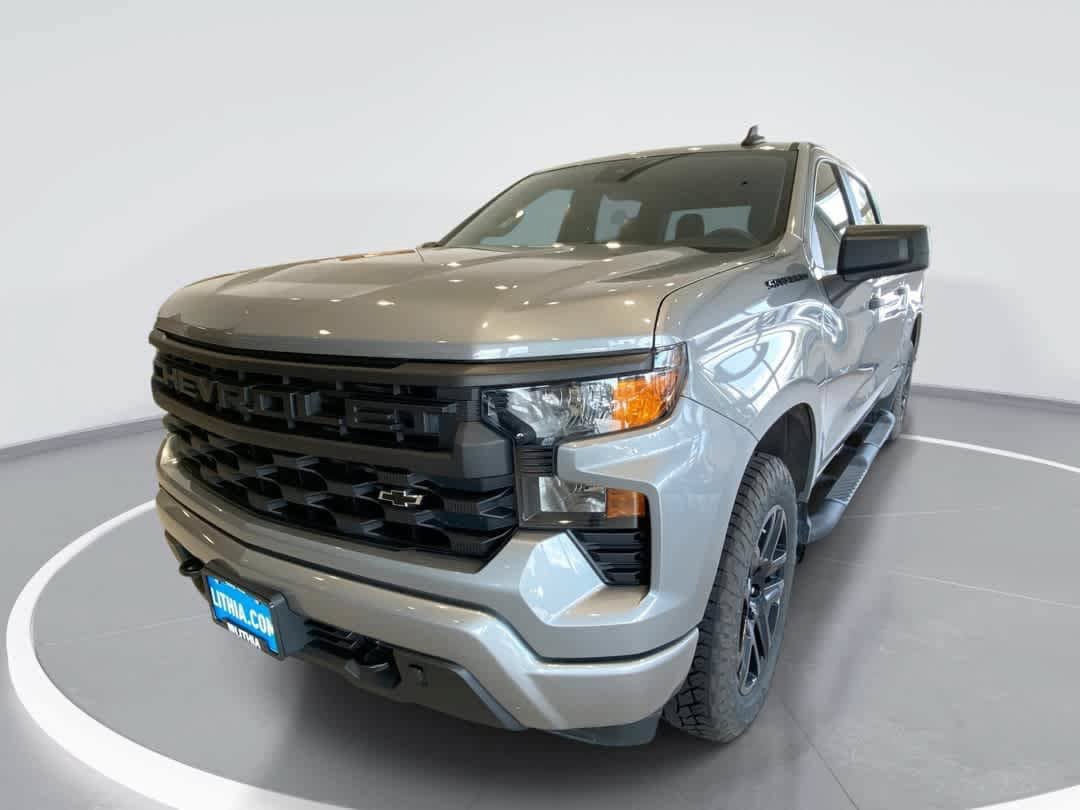 Used 2024 Chevrolet Silverado 1500 Custom w/ Turbomax Blackout Package