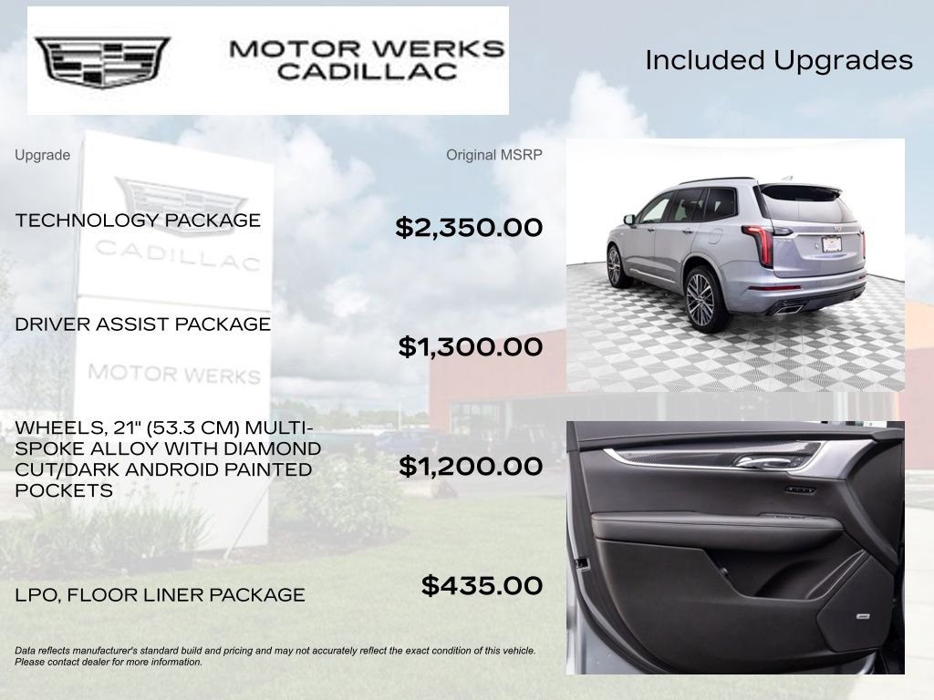 Certified 2024 Cadillac XT6 Sport w/ Technology Package image 9
