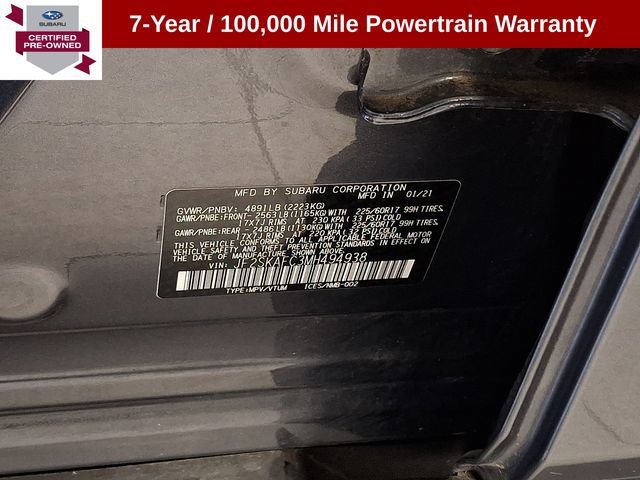 Certified 2021 Subaru Forester Premium w/ Popular Package #1 AWD/4WD image 25