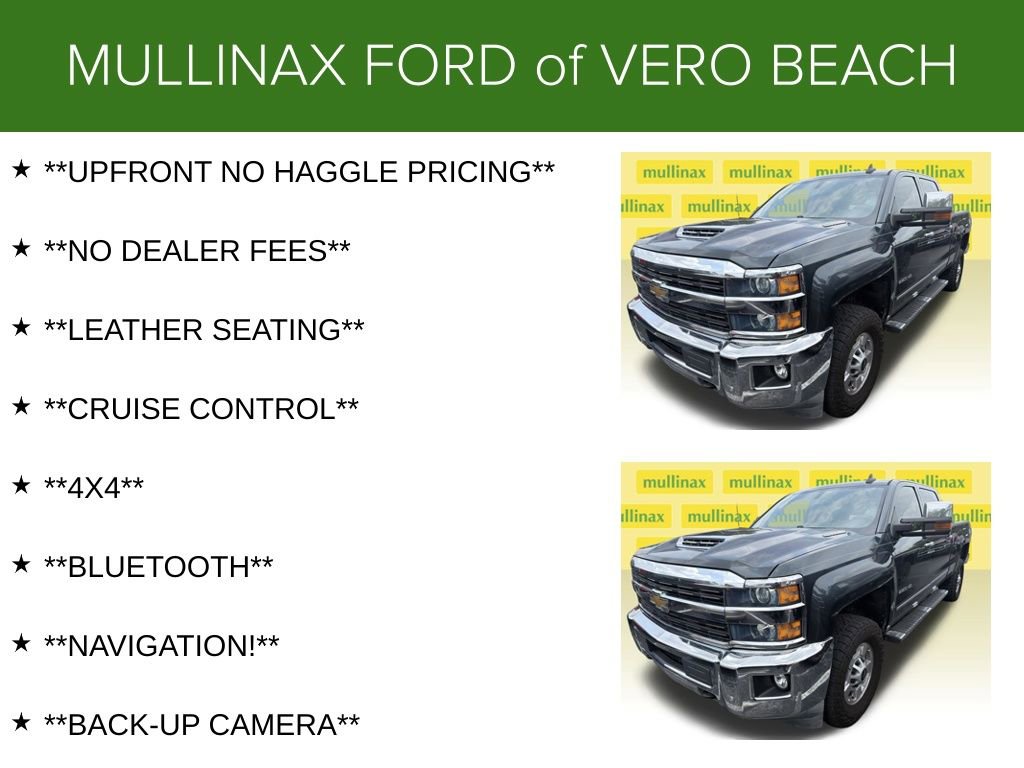 Used 2017 Chevrolet Silverado 2500 LTZ w/ Duramax Plus Package AWD/4WD image 6