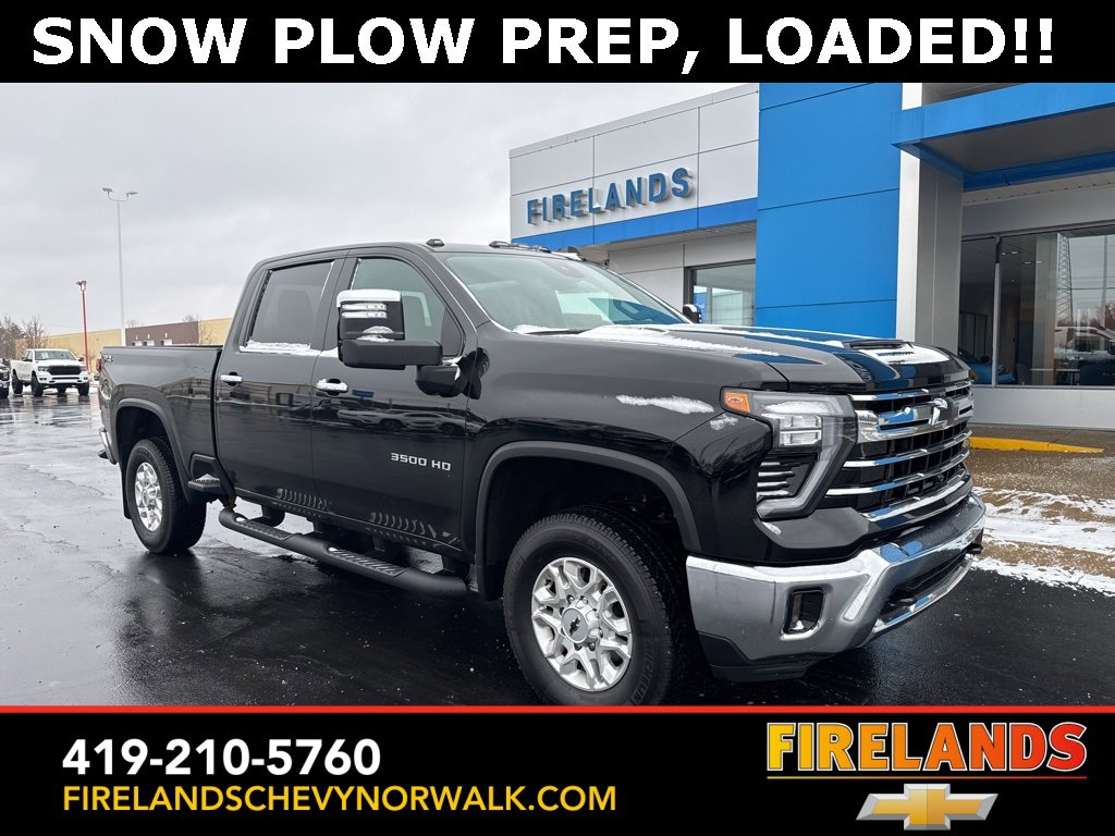 Used 2024 Chevrolet Silverado 3500 LTZ w/ Snow Plow Prep/Camper Package