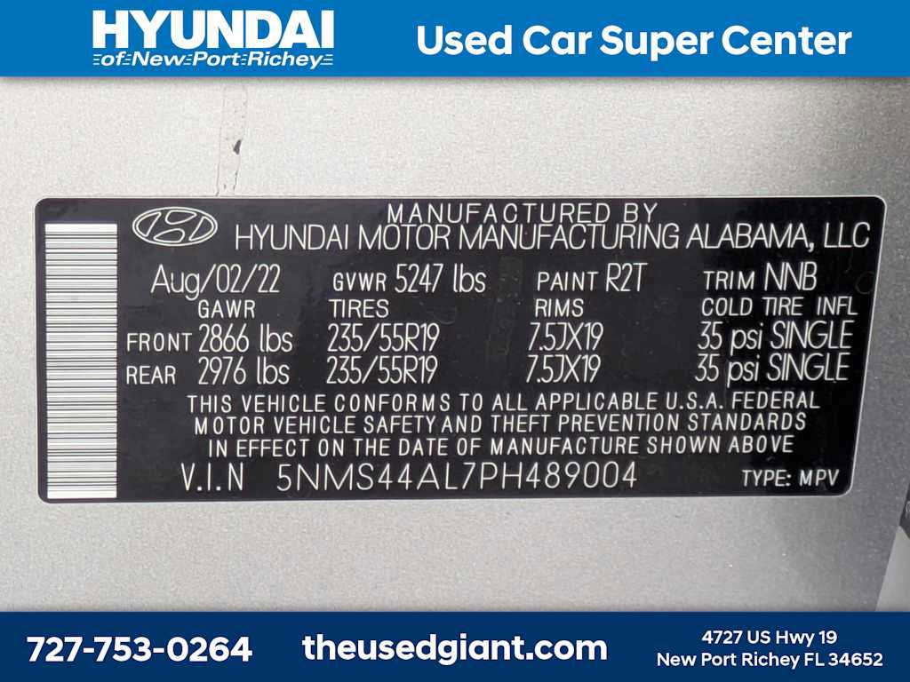 Certified 2023 Hyundai Santa Fe Limited FWD image 45