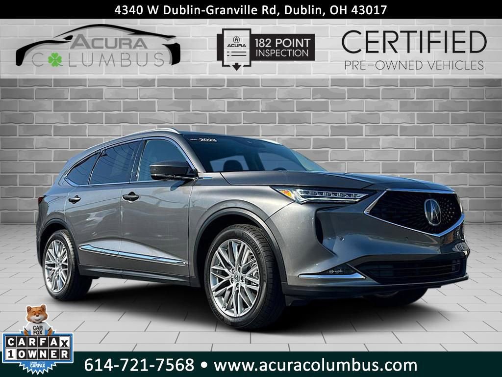 Certified 2023 Acura MDX SH-AWD w/ Advance Package