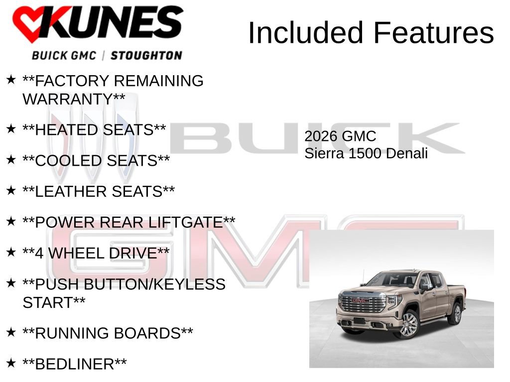 New 2026 GMC Sierra 1500 Denali image 3