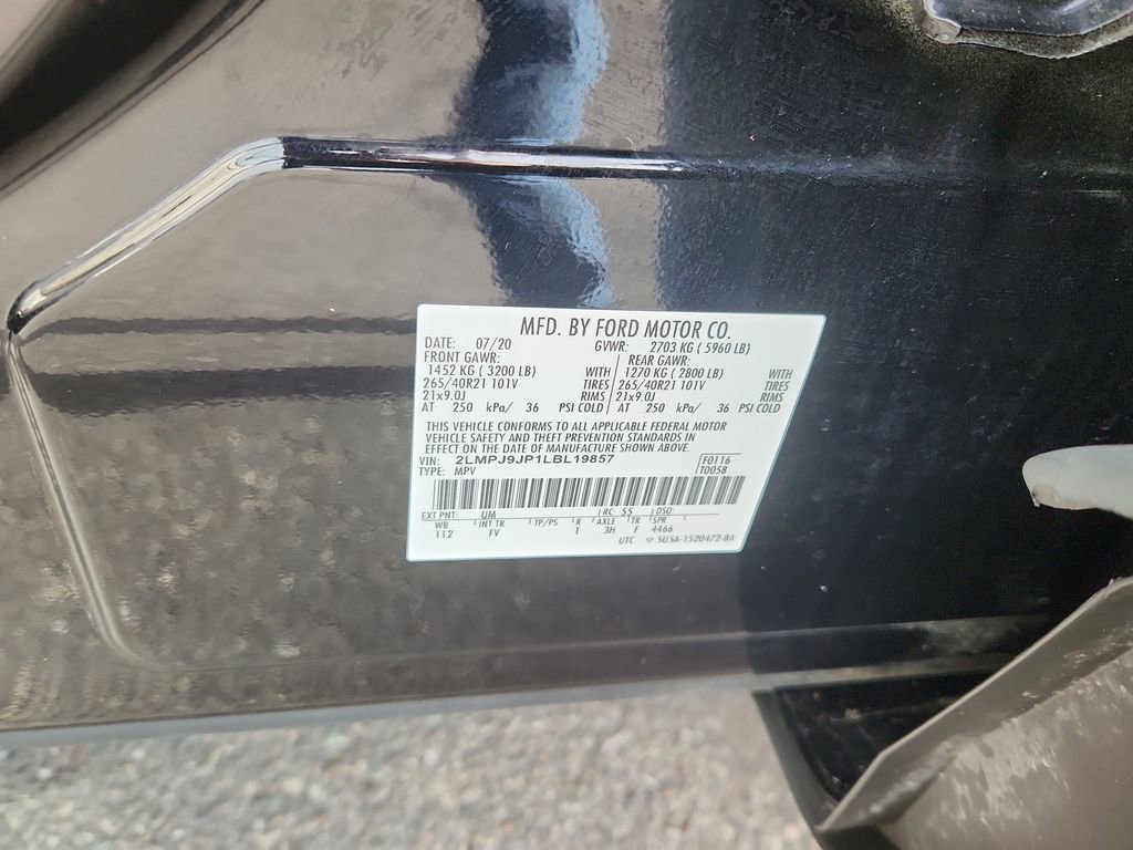 Used 2020 Lincoln Nautilus Black Label w/ Cargo Utility Package image 20