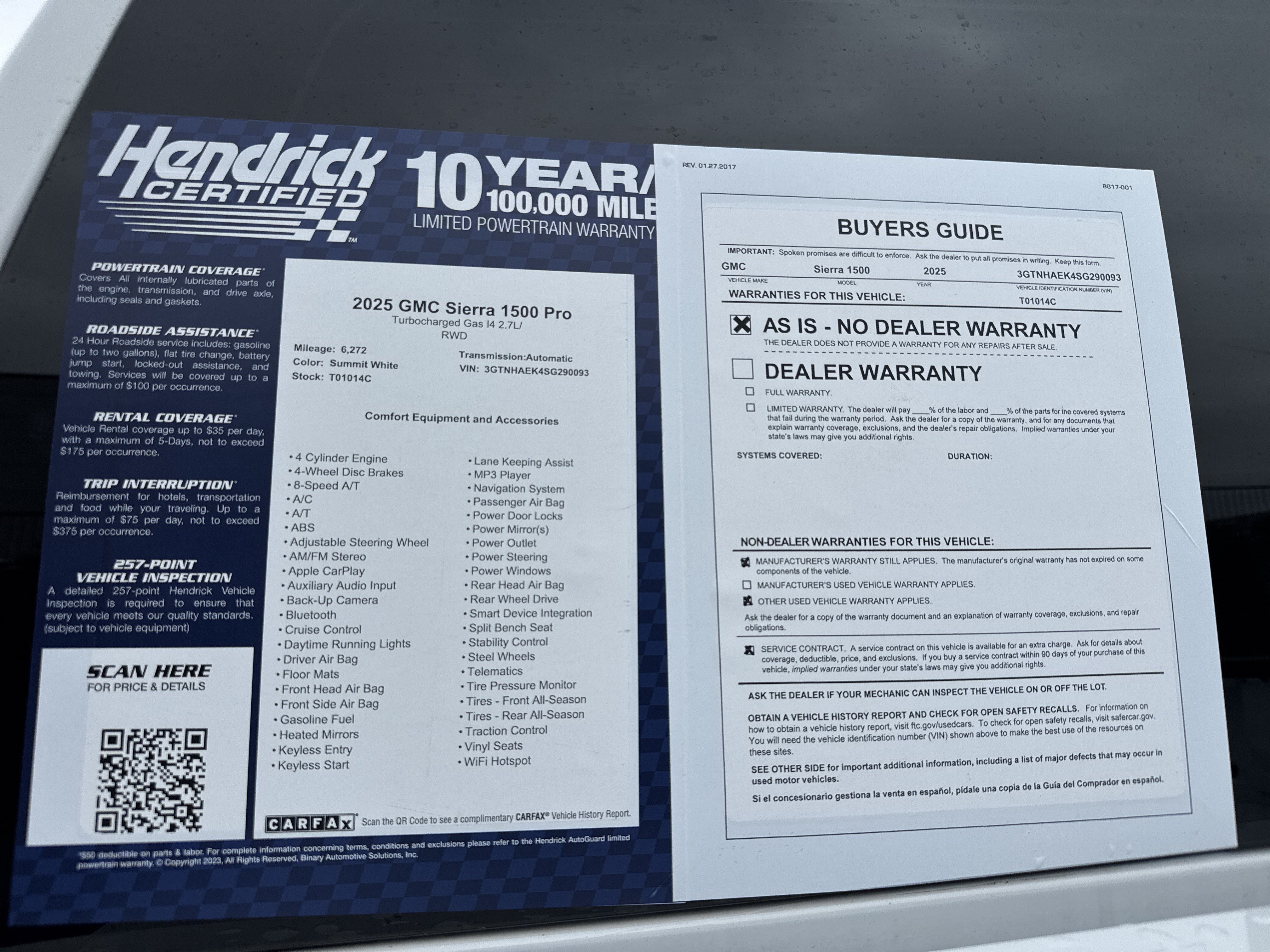 Used 2025 GMC Sierra 1500 Pro w/ Convenience Package RWD image 32
