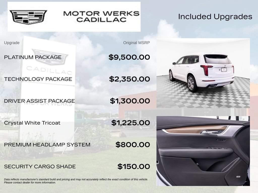 Certified 2025 Cadillac XT6 Premium Luxury w/ Platinum Package AWD/4WD image 4