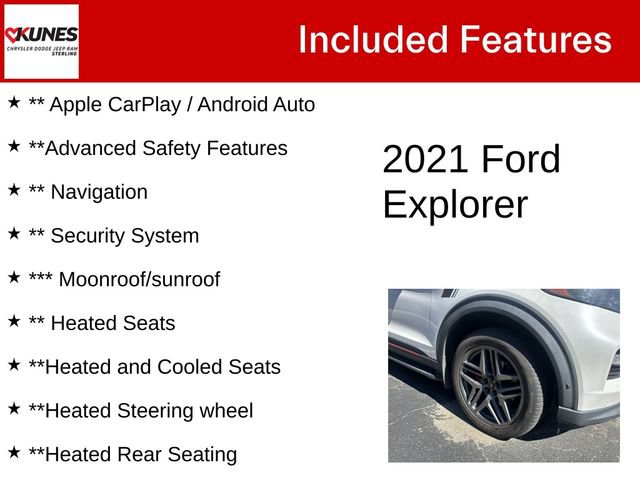 Used 2021 Ford Explorer ST w/ Equipment Group 401A AWD/4WD image 4
