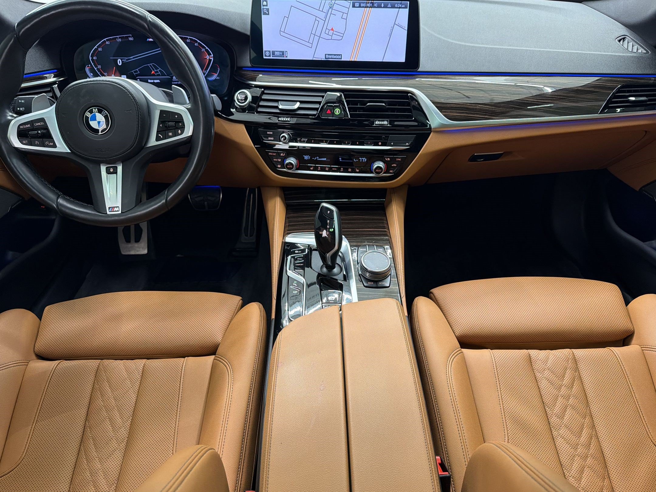 Used 2021 BMW 540i xDrive w/ M Sport Package AWD/4WD image 14