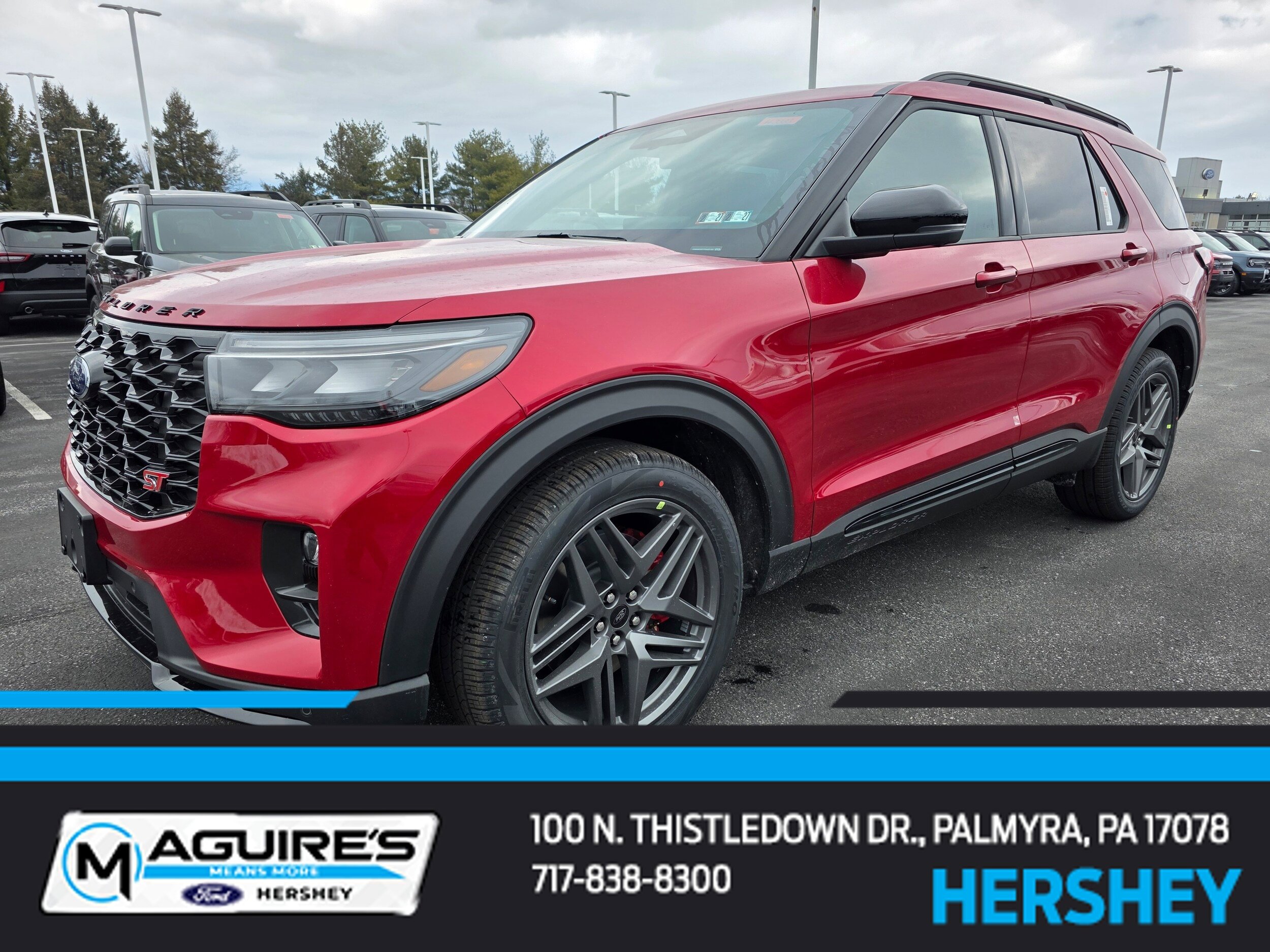 New 2026 Ford Explorer ST w/ Sun And Sound Package