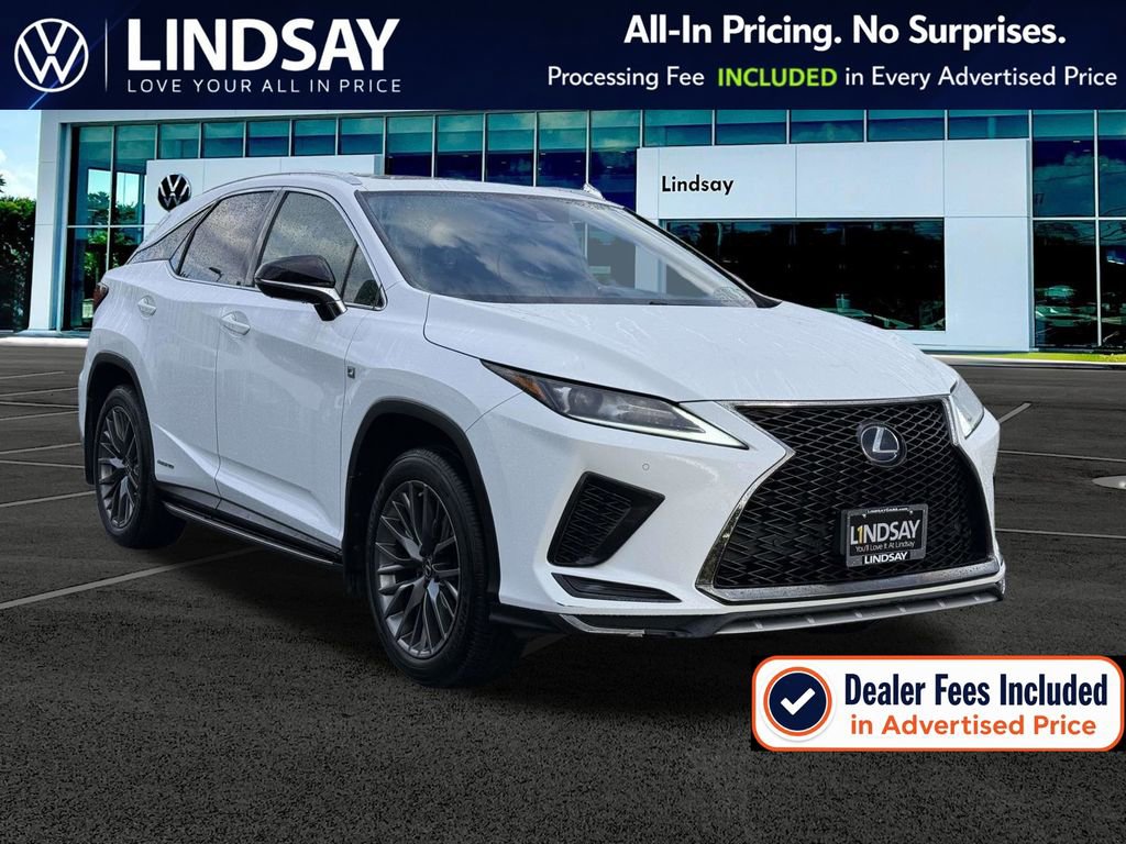 Used 2021 Lexus RX 450h F Sport