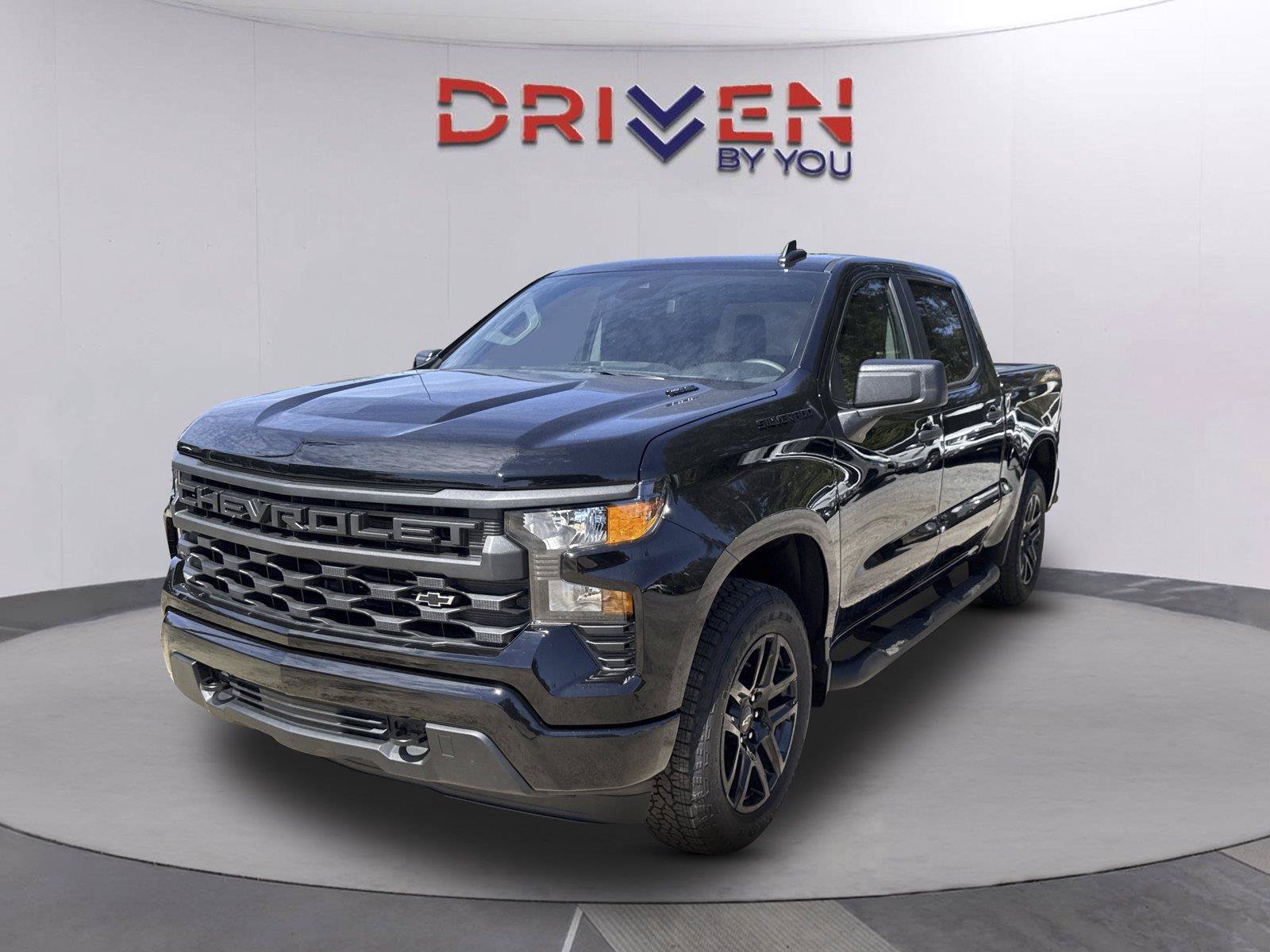 New 2026 Chevrolet Silverado 1500 Custom w/ Turbomax Blackout Package AWD/4WD image 8