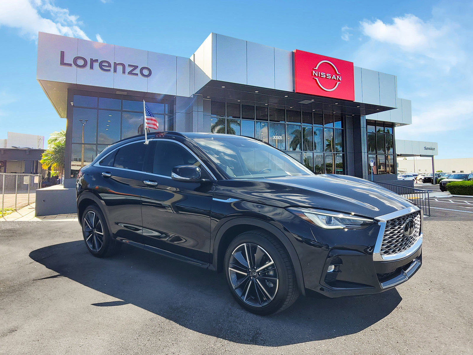 Used 2025 INFINITI QX55 Luxe image 3