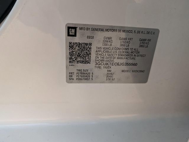 Used 2018 Chevrolet Silverado 1500 High Country AWD/4WD image 27
