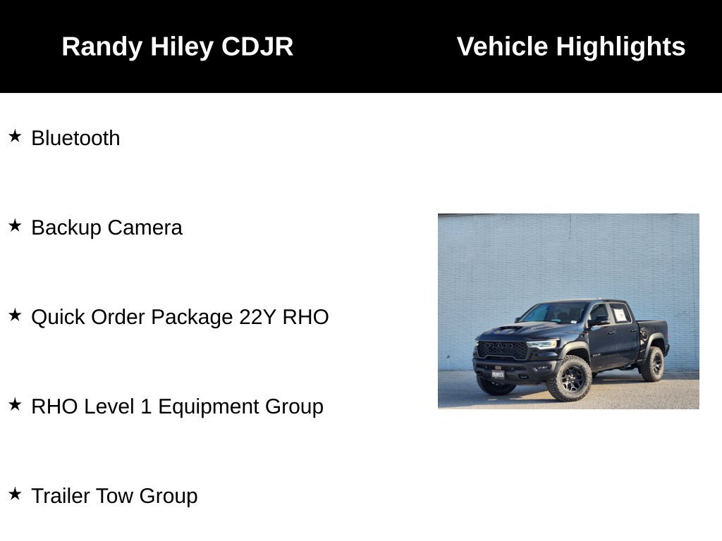 New 2026 RAM 1500 RHO w/ RHO Level 1 Equipment Group AWD/4WD image 5