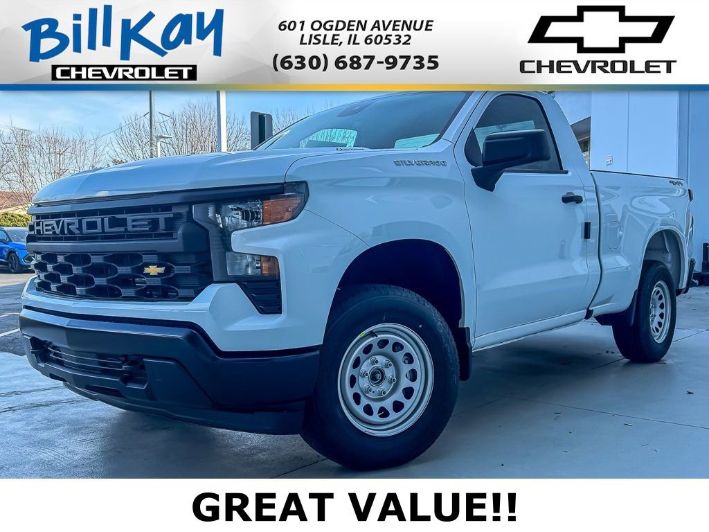 New 2026 Chevrolet Silverado 1500 W/T w/ WT Convenience Package