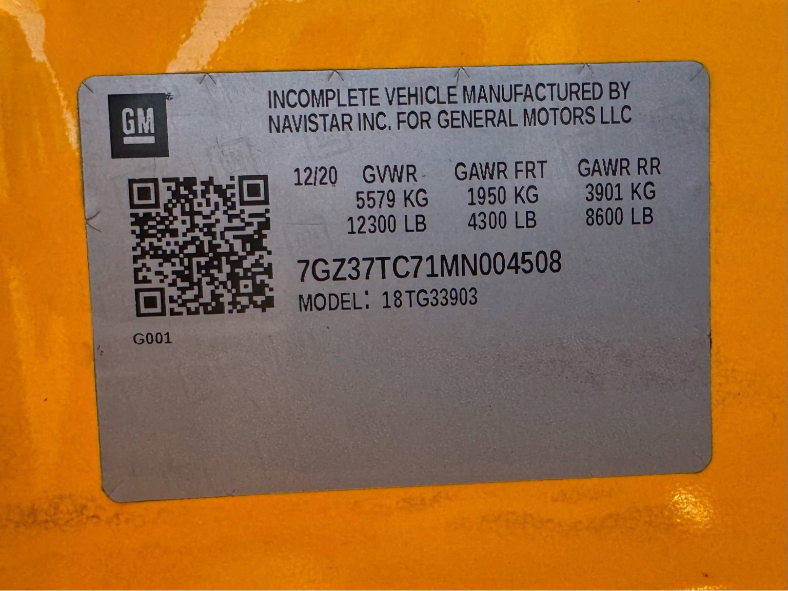 Used 2021 GMC Savana 3500 Extended w/ Power Convenience Package RWD image 17