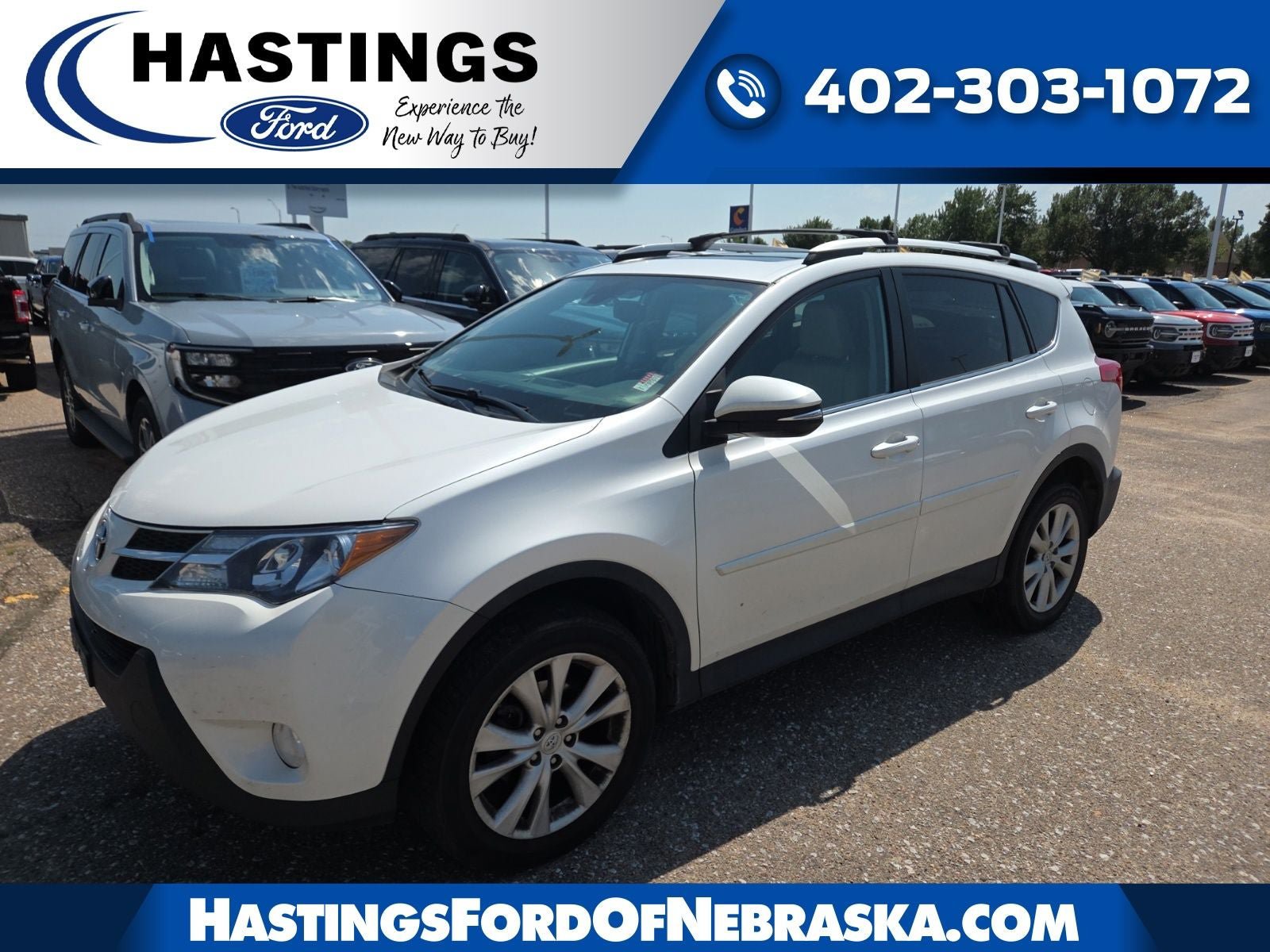 Used 2014 Toyota RAV4 Limited w/ Technology Package AWD/4WD image 1
