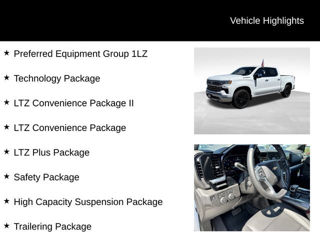 New 2026 Chevrolet Silverado 1500 LTZ w/ Technology Package AWD/4WD image 8