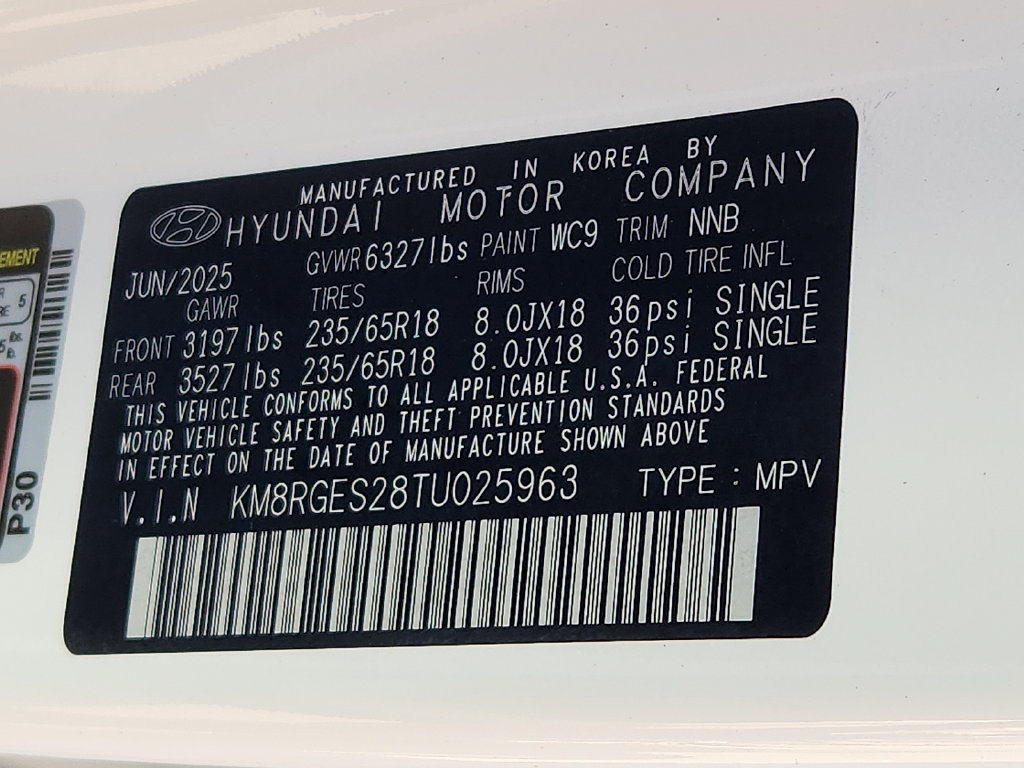 Used 2026 Hyundai Palisade SEL AWD/4WD image 28
