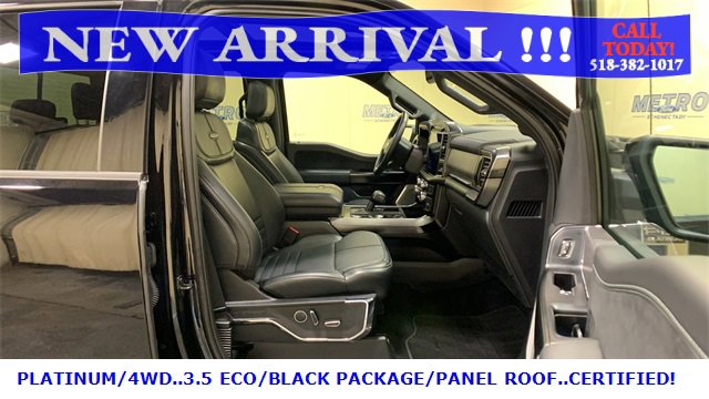 Certified 2023 Ford F150 Platinum w/ Equipment Group 701A High image 12