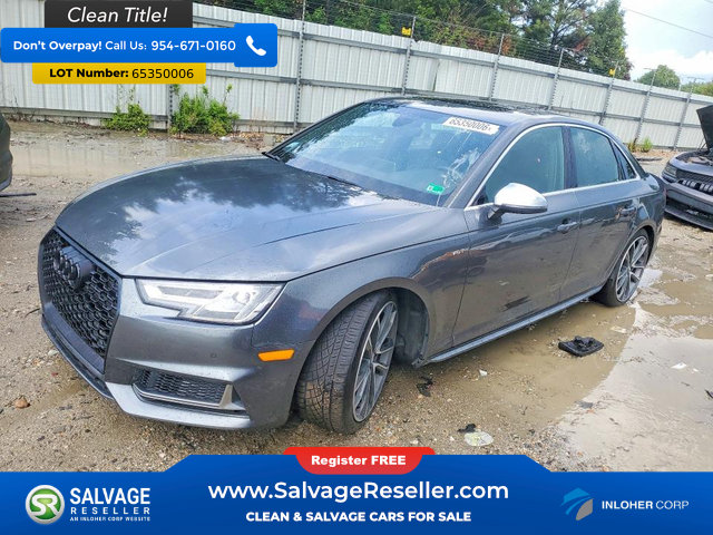 Used 2018 Audi S4 Premium Plus w/ Navigation Package AWD/4WD image 1