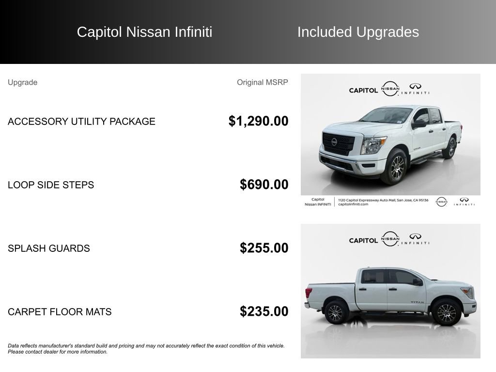 Used 2024 Nissan Titan SV w/ Accessory Utility Package image 8