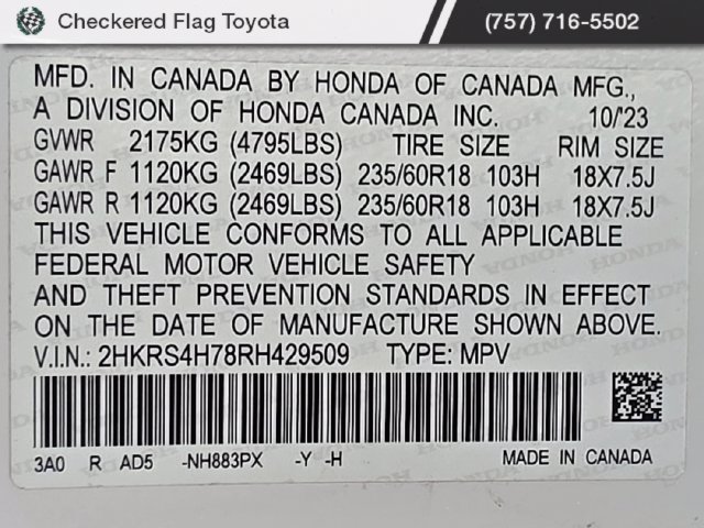 Used 2024 Honda CR-V EX-L image 27