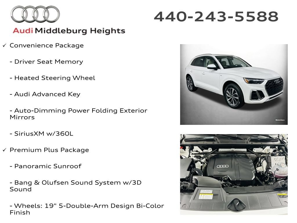 Certified 2023 Audi Q5 2.0T Premium Plus w/ Premium Plus Package AWD/4WD image 7