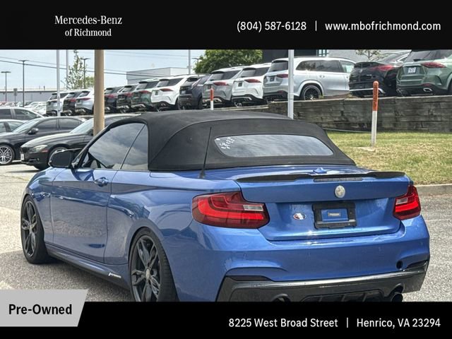 Used 2017 BMW M240i Convertible w/ Driving Assistance Package RWD image 24