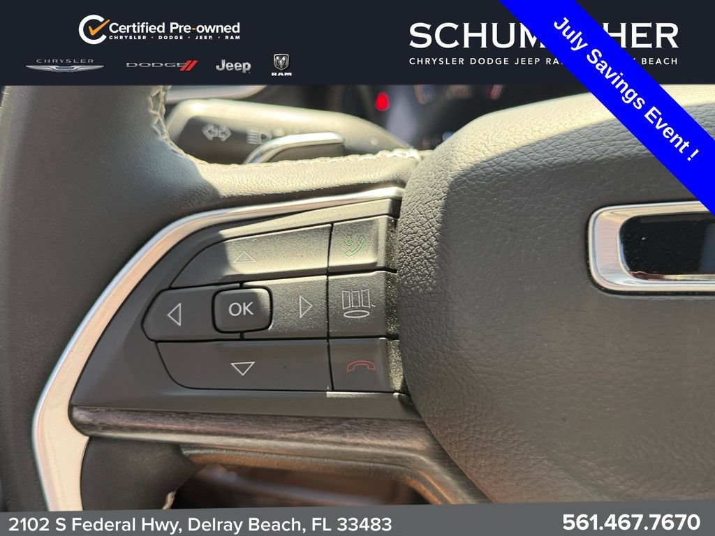 Certified 2024 Jeep Grand Cherokee Limited w/ Luxury Tech Group II RWD image 27