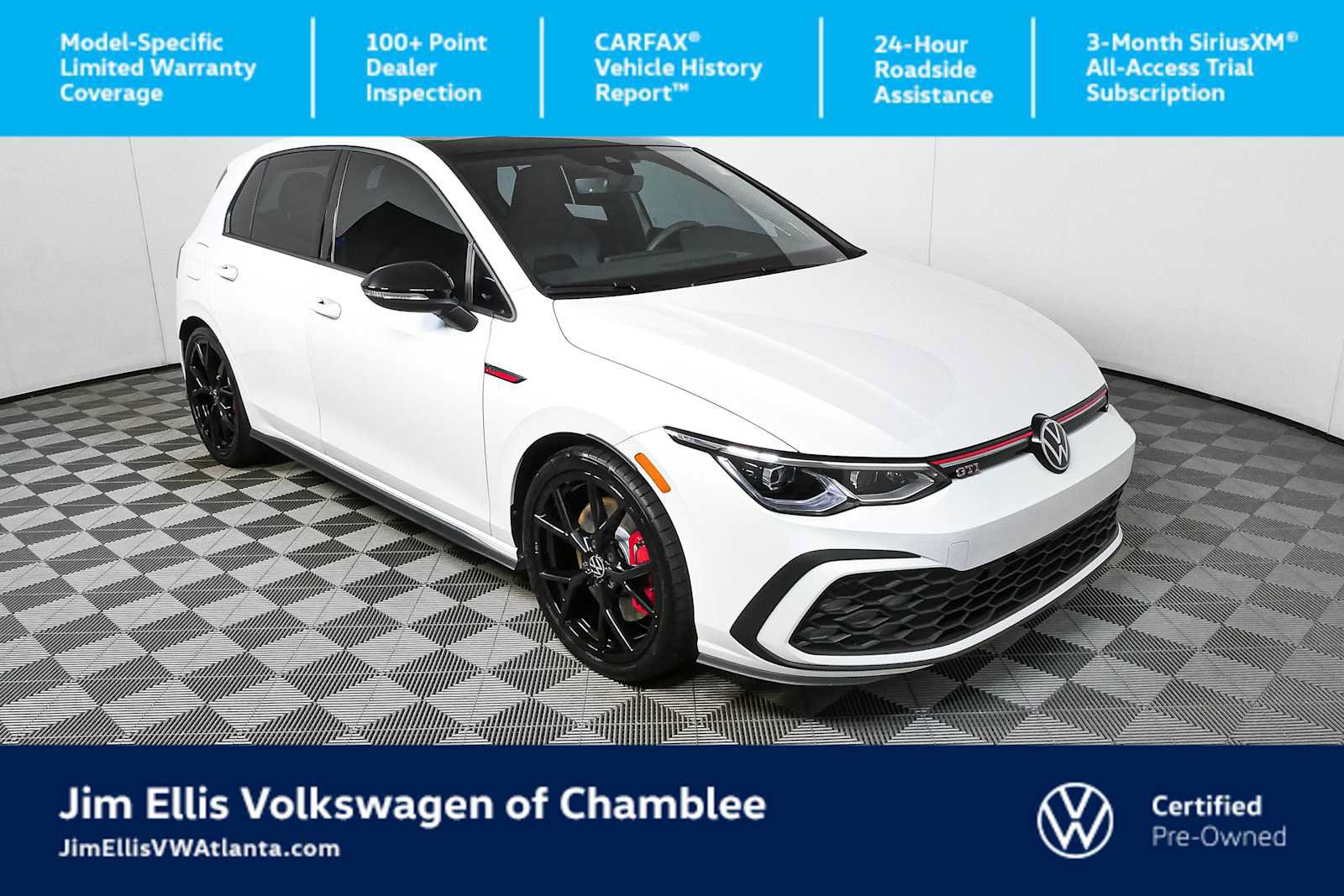 Certified 2024 Volkswagen GTI SE w/ SE Leather Seats Package