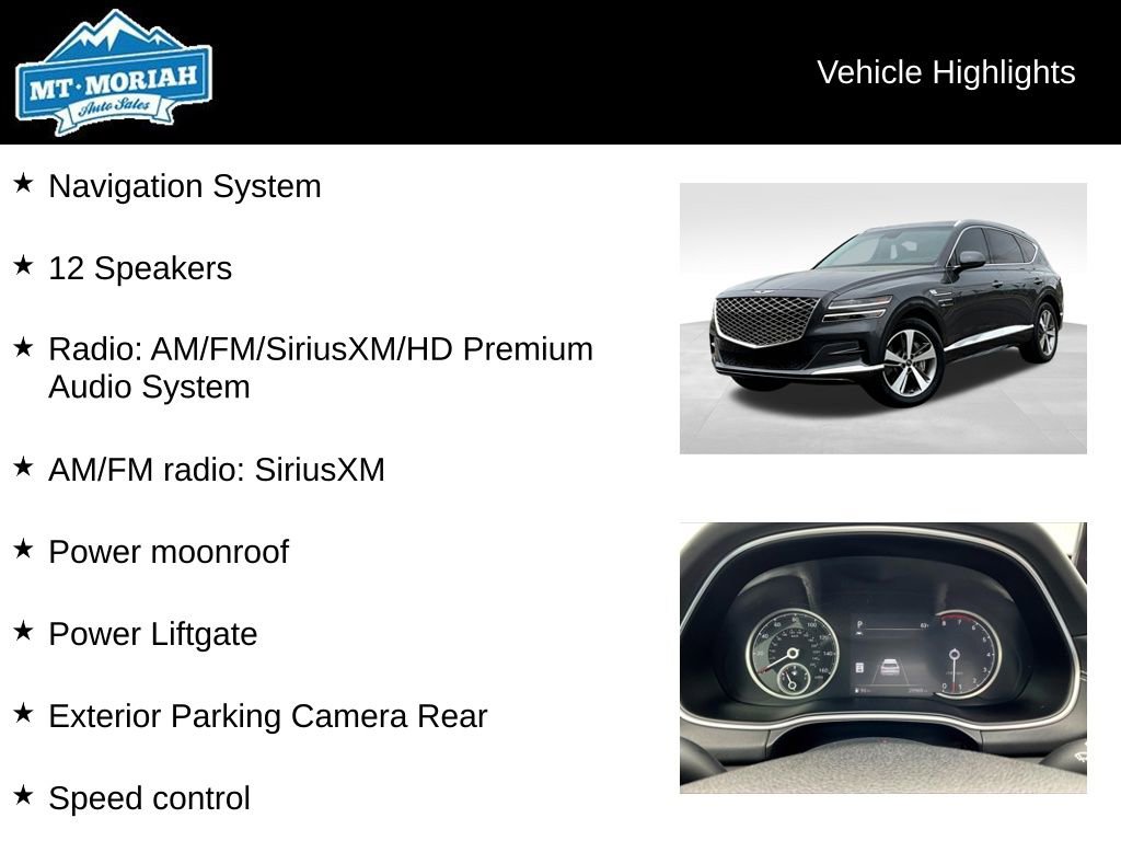 Used 2021 Genesis GV80 3.5T AWD/4WD image 4