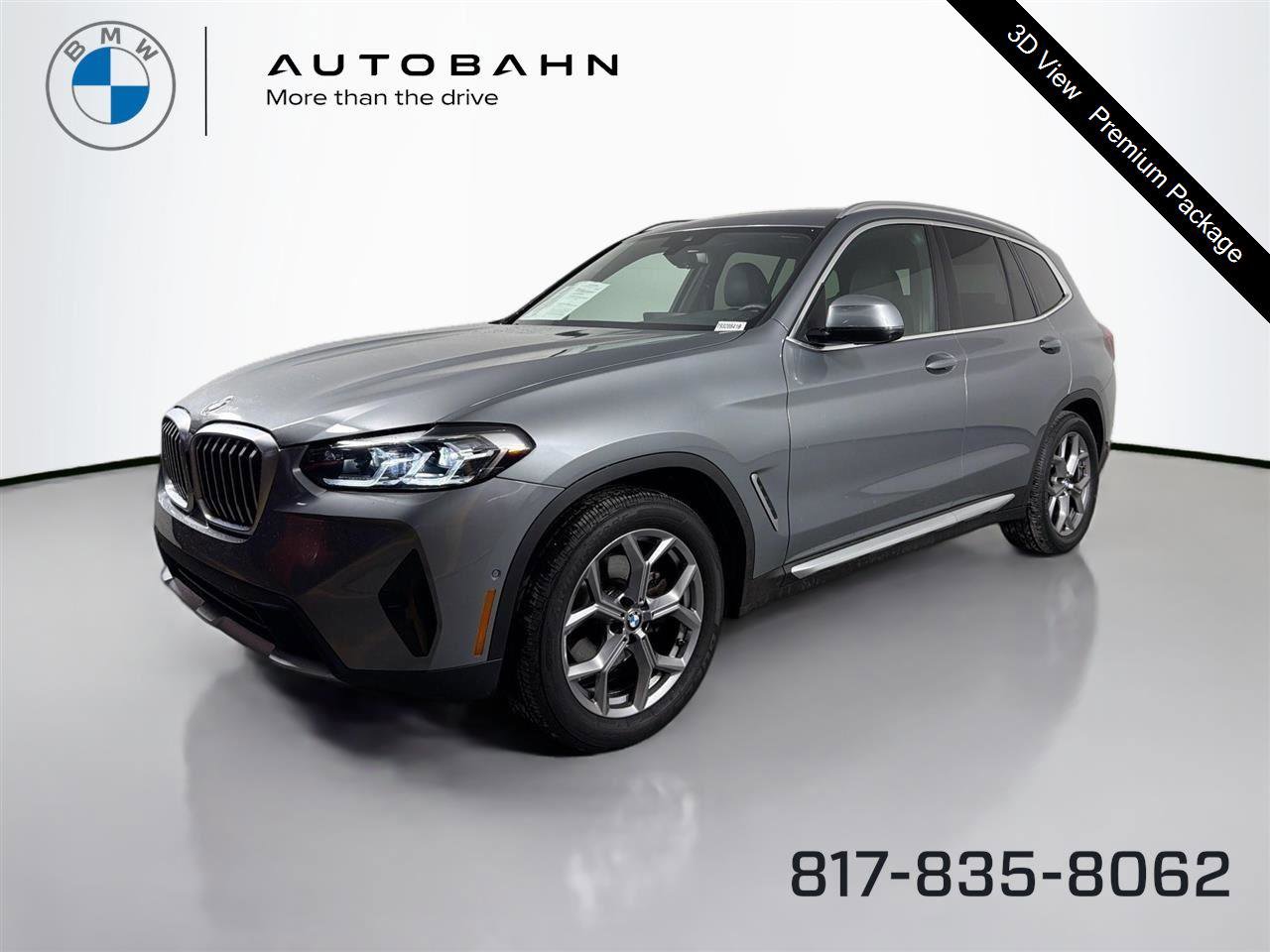 Certified 2023 BMW X3 sDrive30i w/ Premium Package RWD video 1