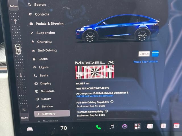 Used 2022 Tesla Model X Plaid AWD/4WD image 23