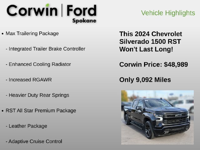Used 2024 Chevrolet Silverado 1500 RST AWD/4WD image 12