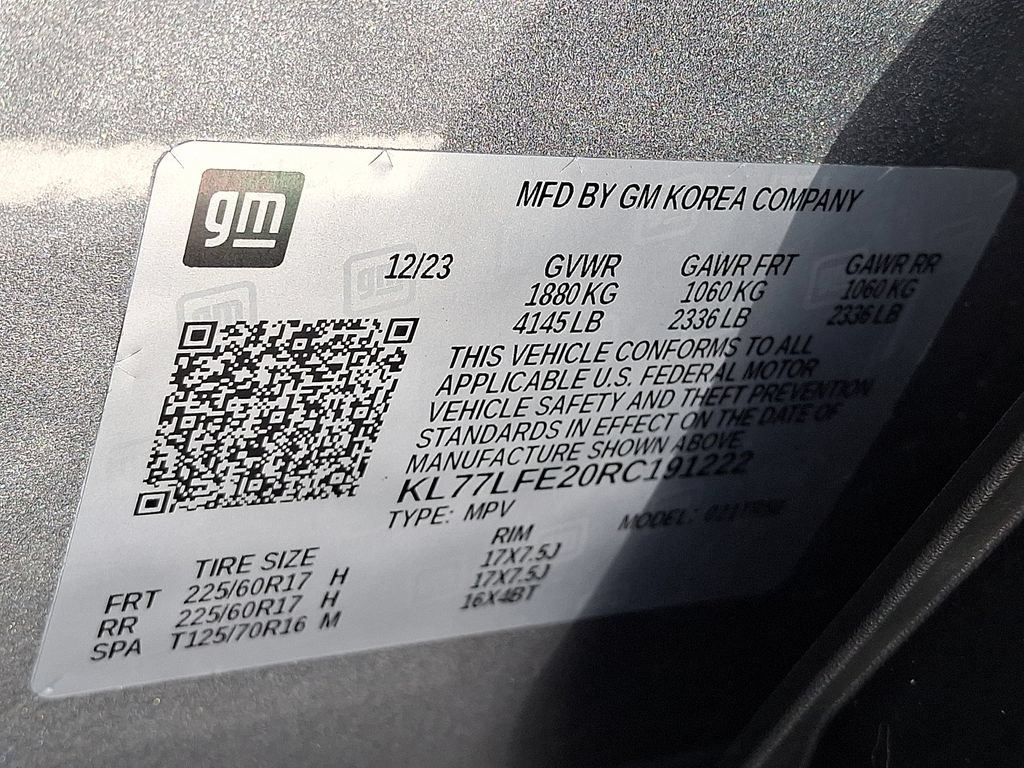 Used 2024 Chevrolet Trax LS w/ LS Convenience Package FWD image 28