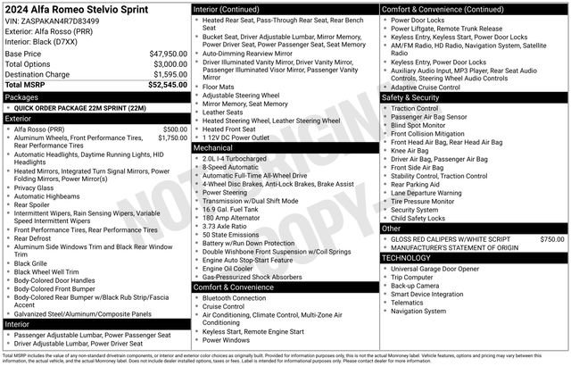 Used 2024 Alfa Romeo Stelvio Sprint image 7