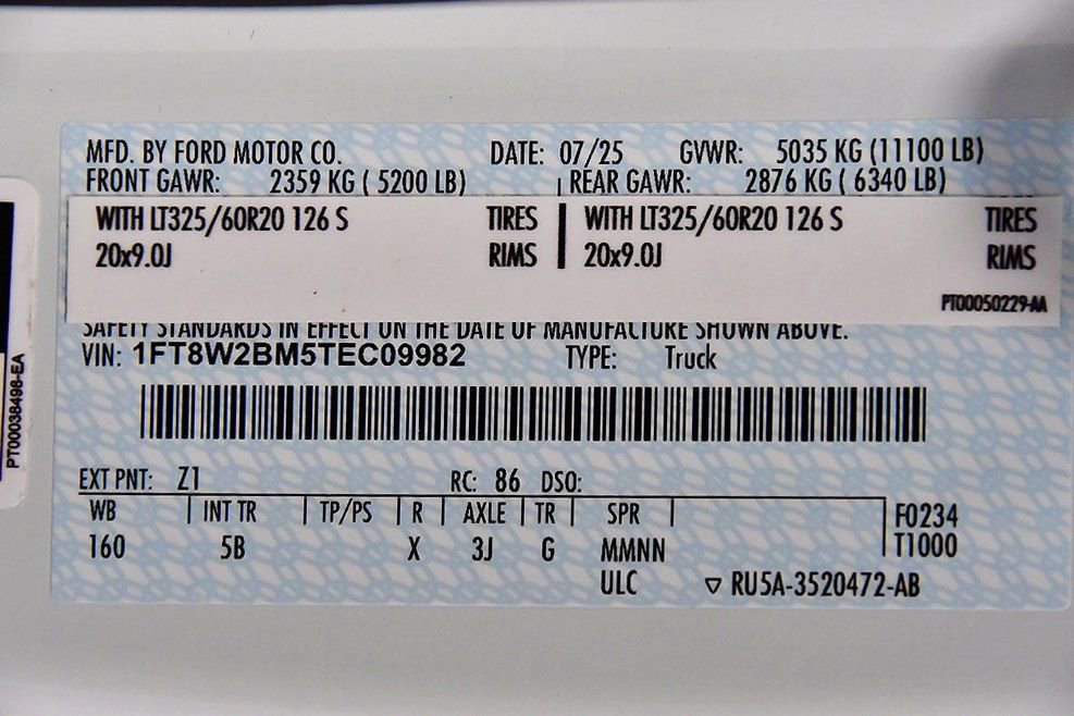 New 2026 Ford F250 Lariat w/ Black Appearance Package image 19