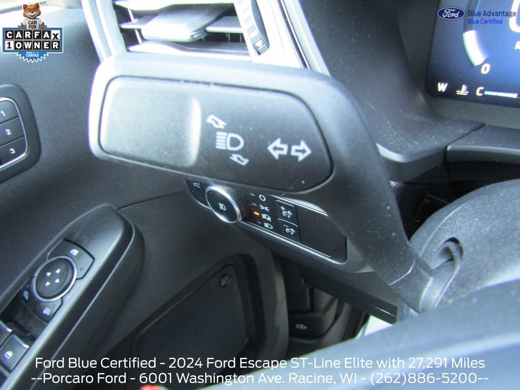 Certified 2024 Ford Escape ST-Line Elite w/ Premium Technology Package AWD/4WD image 34