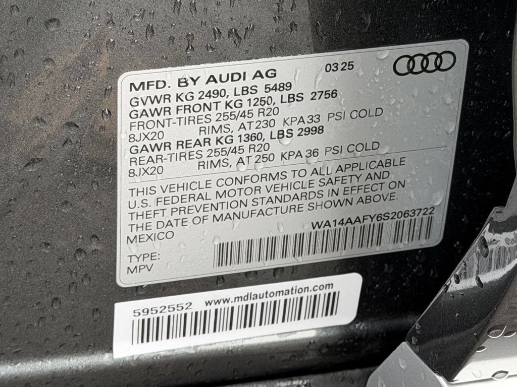Used 2025 Audi Q5 2.0T Premium AWD/4WD image 29