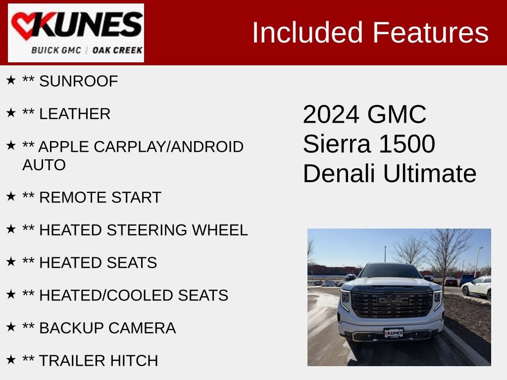 Used 2024 GMC Sierra 1500 Denali Ultimate image 2