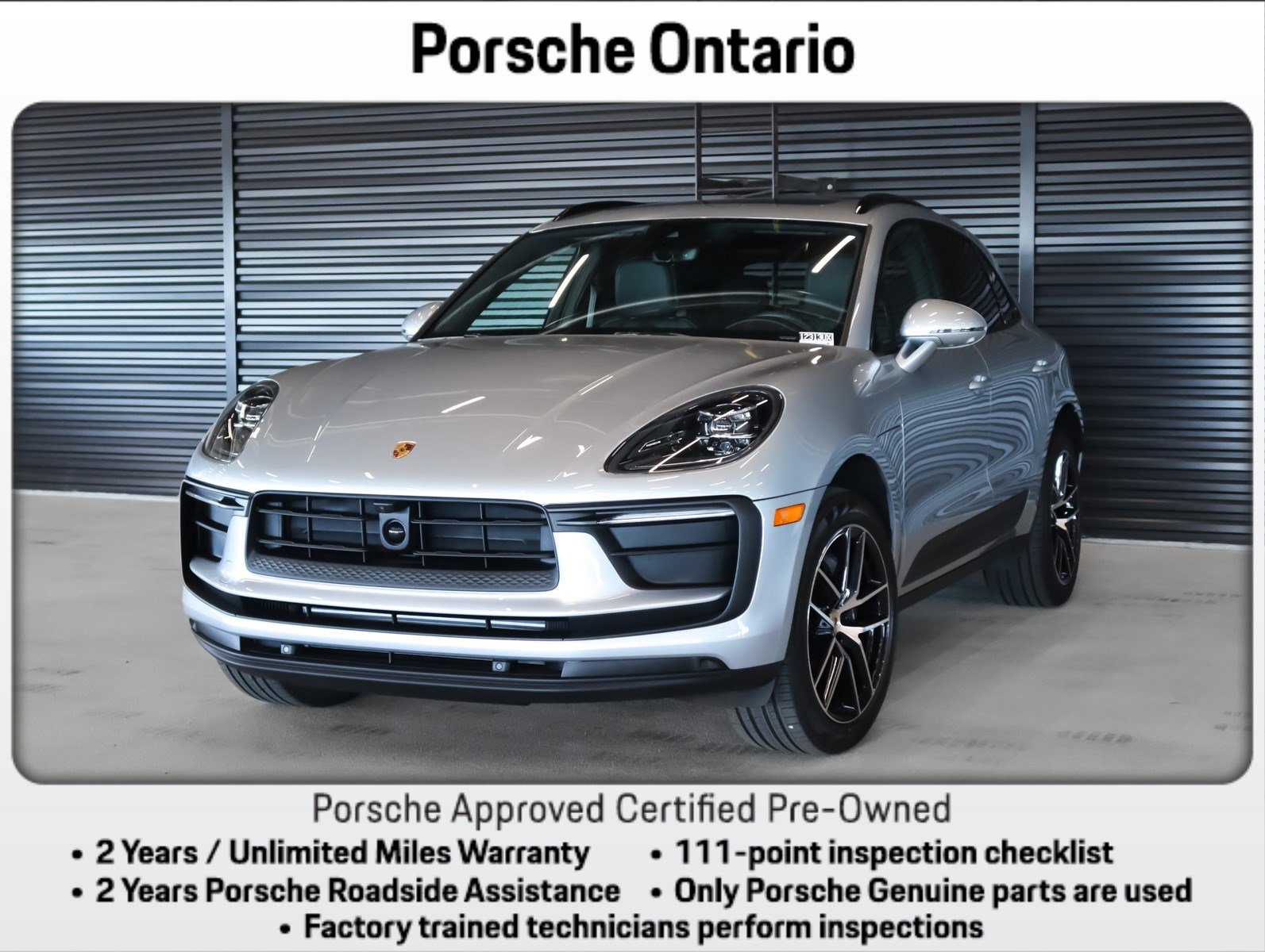 Certified 2025 Porsche Macan