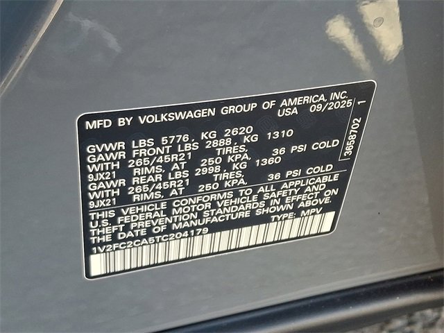 New 2026 Volkswagen Atlas Cross Sport SEL Premium R-Line image 17