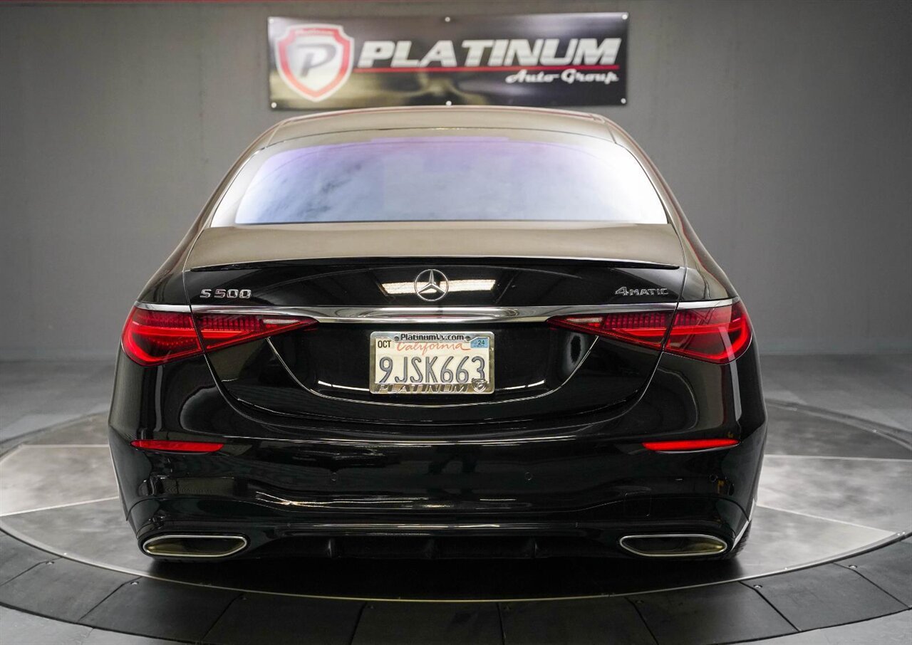 Used 2022 Mercedes-Benz S 500 4MATIC w/ AMG Line Package image 47