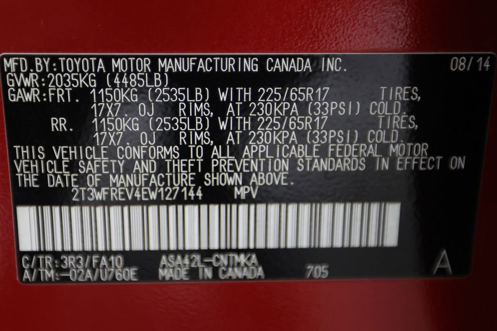 Used 2014 Toyota RAV4 XLE FWD image 44