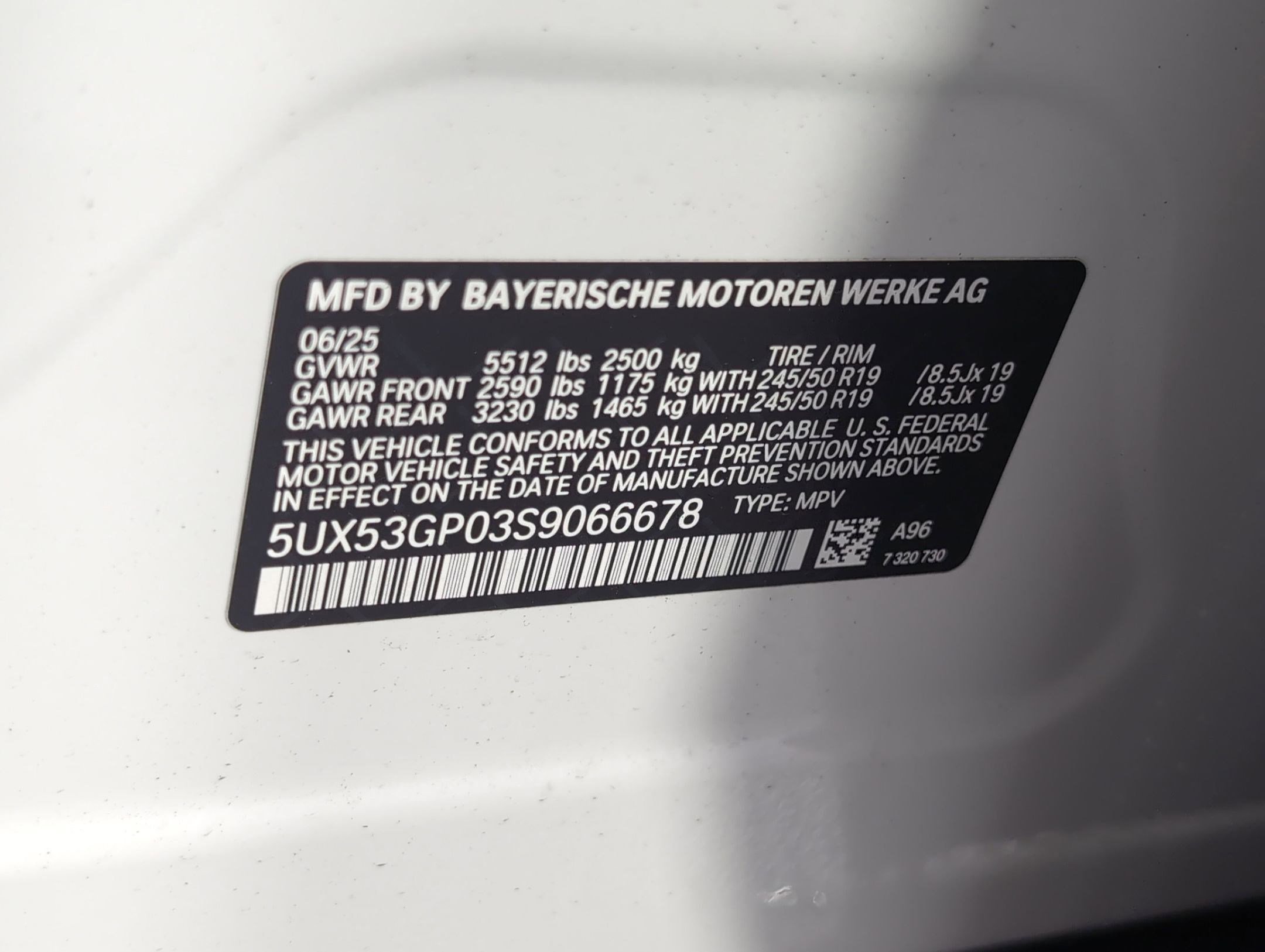 Used 2025 BMW X3 xDrive30i w/ Convenience Package image 19