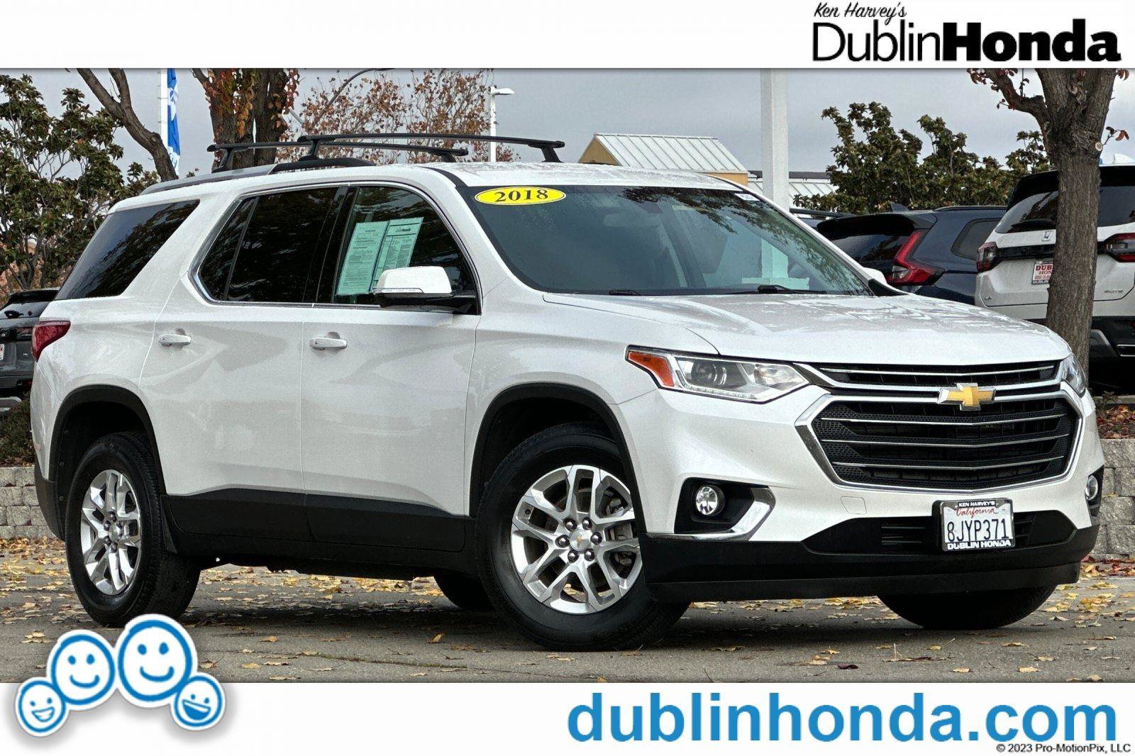 Used 2018 Chevrolet Traverse LT